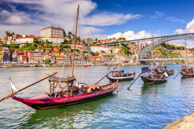 Barco de Rabelo no Rio Douro